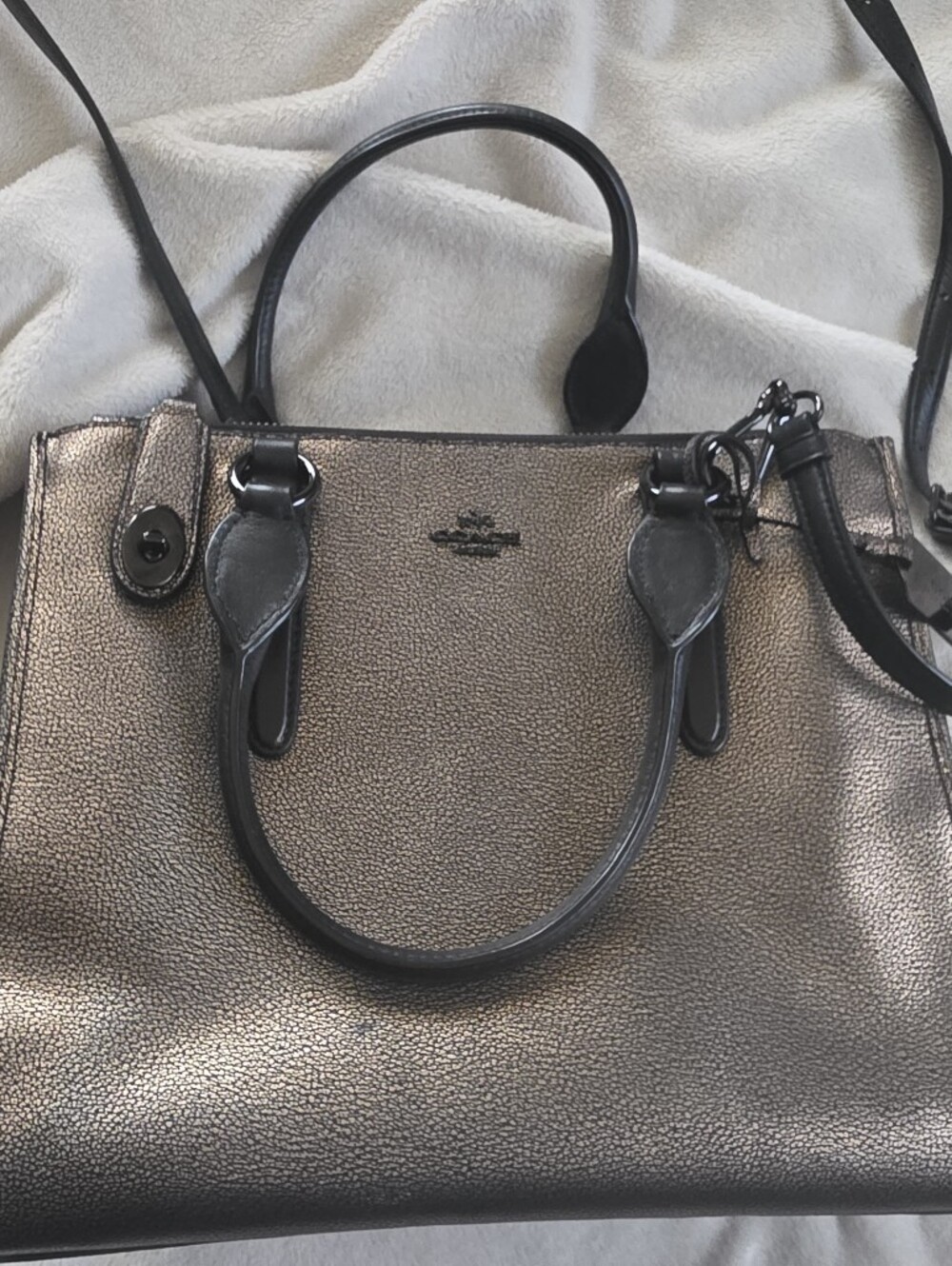 Coach Crosby Triple Compartment Carryall - Picture 1 of 6